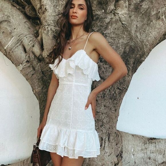 Zara Openwork embroidered dresss - Picture 13 of 14